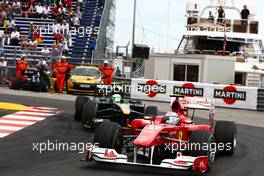 16.05.2010 Monaco, Monte Carlo,  Fernando Alonso (ESP), Scuderia Ferrari - Formula 1 World Championship, Rd 6, Monaco Grand Prix, Sunday Race