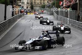 16.05.2010 Monaco, Monte Carlo,  Rubens Barrichello (BRA), Williams F1 Team, FW32 - Formula 1 World Championship, Rd 6, Monaco Grand Prix, Sunday Race