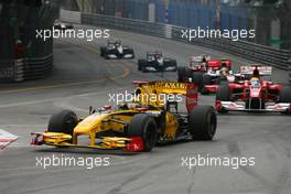16.05.2010 Monaco, Monte Carlo,  Robert Kubica (POL), Renault F1 Team  - Formula 1 World Championship, Rd 6, Monaco Grand Prix, Sunday Race