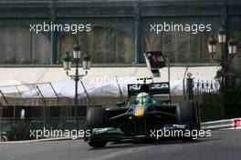 15.05.2010 Monaco, Monte Carlo,  Heikki Kovalainen (FIN), Lotus F1 Team  - Formula 1 World Championship, Rd 6, Monaco Grand Prix, Saturday Practice