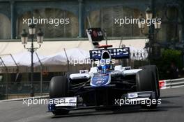 15.05.2010 Monaco, Monte Carlo,  Rubens Barrichello (BRA), Williams F1 Team  - Formula 1 World Championship, Rd 6, Monaco Grand Prix, Saturday Practice