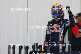 15.05.2010 Monaco, Monte Carlo,  pole position man Mark Webber (AUS), Red Bull Racing - Formula 1 World Championship, Rd 6, Monaco Grand Prix, Saturday Qualifying