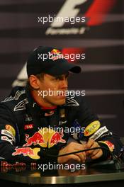 16.05.2010 Monaco, Monte Carlo,  Sebastian Vettel (GER), Red Bull Racing - Formula 1 World Championship, Rd 6, Monaco Grand Prix, Sunday Press Conference