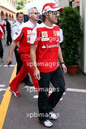 16.05.2010 Monaco, Monte Carlo,  Fernando Alonso (ESP), Scuderia Ferrari  - Formula 1 World Championship, Rd 6, Monaco Grand Prix, Sunday