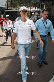 16.05.2010 Monaco, Monte Carlo,  Michael Schumacher (GER), Mercedes GP Petronas - Formula 1 World Championship, Rd 6, Monaco Grand Prix, Sunday