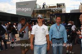 16.05.2010 Monaco, Monte Carlo,  Michael Schumacher (GER), Mercedes GP Petronas - Formula 1 World Championship, Rd 6, Monaco Grand Prix, Sunday