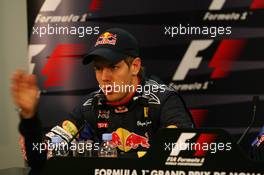 16.05.2010 Monaco, Monte Carlo,  Sebastian Vettel (GER), Red Bull Racing - Formula 1 World Championship, Rd 6, Monaco Grand Prix, Sunday Press Conference