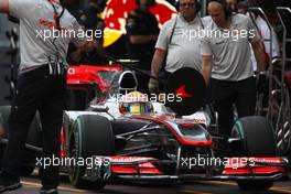 13.05.2010 Monaco, Monte Carlo,  Lewis Hamilton (GBR), McLaren Mercedes, MP4-25 - Formula 1 World Championship, Rd 6, Monaco Grand Prix, Thursday Practice