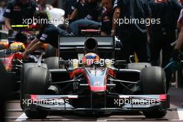 13.05.2010 Monaco, Monte Carlo,  Karun Chandhok (IND), Hispania Racing F1 Team HRT  - Formula 1 World Championship, Rd 6, Monaco Grand Prix, Thursday Practice