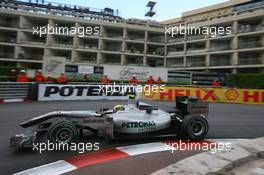 13.05.2010 Monaco, Monte Carlo,  Nico Rosberg (GER), Mercedes GP Petronas - Formula 1 World Championship, Rd 6, Monaco Grand Prix, Thursday Practice