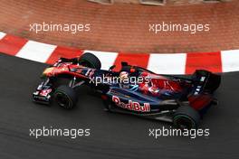 13.05.2010 Monaco, Monte Carlo,  Sébastien Buemi (SUI), Scuderia Toro Rosso, STR05 - Formula 1 World Championship, Rd 6, Monaco Grand Prix, Thursday Practice