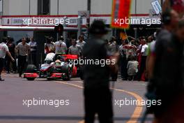 13.05.2010 Monaco, Monte Carlo,  Lewis Hamilton (GBR), McLaren Mercedes  - Formula 1 World Championship, Rd 6, Monaco Grand Prix, Thursday Practice