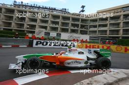 13.05.2010 Monaco, Monte Carlo,  Vitantonio Liuzzi (ITA), Force India F1 Team - Formula 1 World Championship, Rd 6, Monaco Grand Prix, Thursday Practice