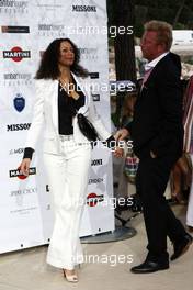 14.05.2010 Monaco, Monte Carlo,  Boris Becker and his wife Sharlely Becker-Kerssenberg, Amber Lounge Fashion Show - Formula 1 World Championship, Rd 6, Monaco Grand Prix, Friday