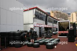 12.05.2010 Monaco, Monte Carlo,  Bridgestone tyres - Formula 1 World Championship, Rd 6, Monaco Grand Prix, Wednesday