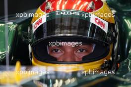02.04.2010 Kuala Lumpur, Malaysia,  Fairuz Fauzy (MAL), Test Driver, Lotus F1 Team - Formula 1 World Championship, Rd 3, Malaysian Grand Prix, Friday Practice