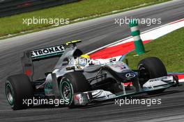 02.04.2010 Kuala Lumpur, Malaysia,  Nico Rosberg (GER), Mercedes GP Petronas - Formula 1 World Championship, Rd 3, Malaysian Grand Prix, Friday Practice