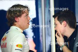 02.04.2010 Kuala Lumpur, Malaysia,  Sebastian Vettel (GER), Red Bull Racing - Formula 1 World Championship, Rd 3, Malaysian Grand Prix, Friday Practice