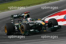 02.04.2010 Kuala Lumpur, Malaysia,  Jarno Trulli (ITA), Lotus F1 Team - Formula 1 World Championship, Rd 3, Malaysian Grand Prix, Friday Practice