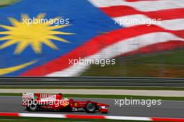 02.04.2010 Kuala Lumpur, Malaysia,  Felipe Massa (BRA), Scuderia Ferrari, F10 - Formula 1 World Championship, Rd 3, Malaysian Grand Prix, Friday Practice