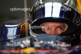 02.04.2010 Kuala Lumpur, Malaysia,  Sebastian Vettel (GER), Red Bull Racing - Formula 1 World Championship, Rd 3, Malaysian Grand Prix, Friday Practice