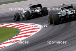 02.04.2010 Kuala Lumpur, Malaysia,  Karun Chandhok (IND), Hispania Racing F1 Team HRT  - Formula 1 World Championship, Rd 3, Malaysian Grand Prix, Friday Practice