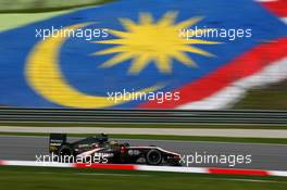 02.04.2010 Kuala Lumpur, Malaysia,  Bruno Senna (BRA), Hispania Racing F1 Team HRT - Formula 1 World Championship, Rd 3, Malaysian Grand Prix, Friday Practice