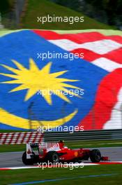 02.04.2010 Kuala Lumpur, Malaysia,  Fernando Alonso (ESP), Scuderia Ferrari, F10 - Formula 1 World Championship, Rd 3, Malaysian Grand Prix, Friday Practice