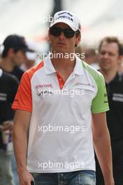 02.04.2010 Kuala Lumpur, Malaysia,  Adrian Sutil (GER), Force India F1 Team - Formula 1 World Championship, Rd 3, Malaysian Grand Prix, Friday