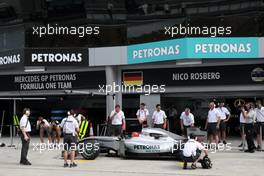 02.04.2010 Kuala Lumpur, Malaysia,  Michael Schumacher (GER), Mercedes GP Petronas - Formula 1 World Championship, Rd 3, Malaysian Grand Prix, Friday Practice