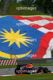 02.04.2010 Kuala Lumpur, Malaysia,  Sebastian Vettel (GER), Red Bull Racing, RB6 - Formula 1 World Championship, Rd 3, Malaysian Grand Prix, Friday Practice