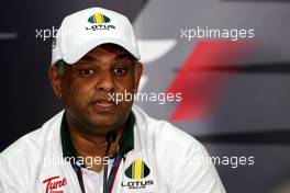 02.04.2010 Kuala Lumpur, Malaysia,  Tony Fernandes, Lotus F1 Team, Team Principal - Formula 1 World Championship, Rd 3, Malaysian Grand Prix, Friday Press Conference