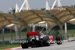 02.04.2010 Kuala Lumpur, Malaysia,  Jenson Button (GBR), McLaren Mercedes  - Formula 1 World Championship, Rd 3, Malaysian Grand Prix, Friday Practice