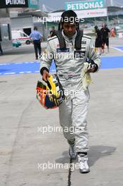 02.04.2010 Kuala Lumpur, Malaysia,  Karun Chandhok (IND), Hispania Racing F1 Team HRT- Formula 1 World Championship, Rd 3, Malaysian Grand Prix, Friday Practice