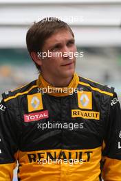 02.04.2010 Kuala Lumpur, Malaysia,  Vitaly Petrov (RUS), Renault F1 Team - Formula 1 World Championship, Rd 3, Malaysian Grand Prix, Friday Practice
