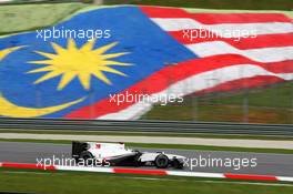 02.04.2010 Kuala Lumpur, Malaysia,  Pedro de la Rosa (ESP), BMW Sauber F1 Team - Formula 1 World Championship, Rd 3, Malaysian Grand Prix, Friday Practice