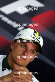 02.04.2010 Kuala Lumpur, Malaysia,  Heikki Kovalainen (FIN), Lotus F1 Team - Formula 1 World Championship, Rd 3, Malaysian Grand Prix, Friday Press Conference