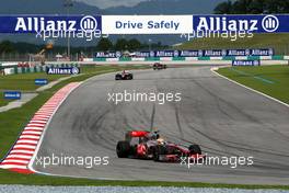 04.04.2010 Kuala Lumpur, Malaysia,  Lewis Hamilton (GBR), McLaren Mercedes - Formula 1 World Championship, Rd 3, Malaysian Grand Prix, Sunday Race