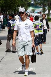 03.04.2010 Kuala Lumpur, Malaysia,  Michael Schumacher (GER), Mercedes GP Petronas - Formula 1 World Championship, Rd 3, Malaysian Grand Prix, Saturday