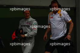 03.04.2010 Kuala Lumpur, Malaysia,  Michael Schumacher (GER), Mercedes GP Petronas - Formula 1 World Championship, Rd 3, Malaysian Grand Prix, Saturday Qualifying