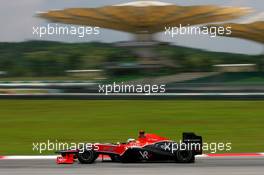 03.04.2010 Kuala Lumpur, Malaysia,  Timo Glock (GER), Virgin Racing VR-01 - Formula 1 World Championship, Rd 3, Malaysian Grand Prix, Saturday Practice