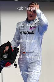 03.04.2010 Kuala Lumpur, Malaysia,  Michael Schumacher (GER), Mercedes GP Petronas - Formula 1 World Championship, Rd 3, Malaysian Grand Prix, Saturday Qualifying