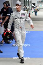 03.04.2010 Kuala Lumpur, Malaysia,  Michael Schumacher (GER), Mercedes GP Petronas - Formula 1 World Championship, Rd 3, Malaysian Grand Prix, Saturday Practice