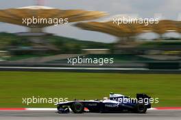 03.04.2010 Kuala Lumpur, Malaysia,  Nico Hulkenberg (GER), Williams F1 Team, FW32 - Formula 1 World Championship, Rd 3, Malaysian Grand Prix, Saturday Practice