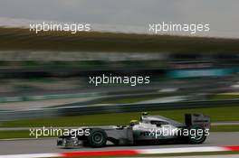 03.04.2010 Kuala Lumpur, Malaysia,  Nico Rosberg (GER), Mercedes GP Petronas, W01 - Formula 1 World Championship, Rd 3, Malaysian Grand Prix, Saturday Practice