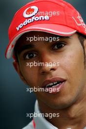 01.04.2010 Kuala Lumpur, Malaysia,  Lewis Hamilton (GBR), McLaren Mercedes - Formula 1 World Championship, Rd 3, Malaysian Grand Prix, Thursday
