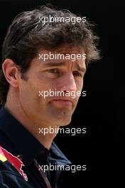 01.04.2010 Kuala Lumpur, Malaysia,  Mark Webber (AUS), Red Bull Racing - Formula 1 World Championship, Rd 3, Malaysian Grand Prix, Thursday