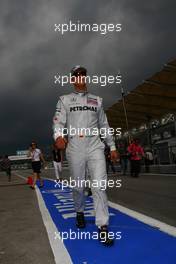 01.04.2010 Kuala Lumpur, Malaysia,  Michael Schumacher (GER), Mercedes GP Petronas  - Formula 1 World Championship, Rd 3, Malaysian Grand Prix, Thursday