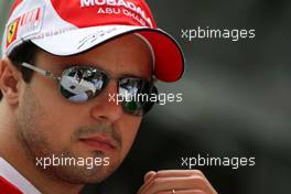 01.04.2010 Kuala Lumpur, Malaysia,  Felipe Massa (BRA), Scuderia Ferrari - Formula 1 World Championship, Rd 3, Malaysian Grand Prix, Thursday