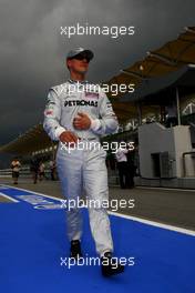 01.04.2010 Kuala Lumpur, Malaysia,  Michael Schumacher (GER), Mercedes GP Petronas  - Formula 1 World Championship, Rd 3, Malaysian Grand Prix, Thursday